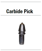 19A080 CARBIDE PICK CUTTER FOR HP-SERIES