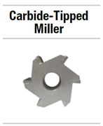 25N308 НАБОР CARBIDE-TIPPED MILLER 6 FINE