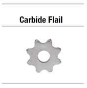 25N286 НАБОР CARBIDE FLAIL 8 MEDIUM