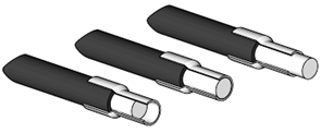 246067 ШЛАНГ POWER-LOCK,A,3500,1/4,15,2M (КРАСНЫЙ)