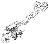 24G629 КОНСОЛЬ РАСПЫЛИТЕЛЯ,ROADPAK,2 PUMP