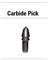 19A080 CARBIDE PICK CUTTER FOR HP-SERIES - фото 142038