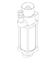 237140 НАСОС НИЖ.ЧАСТЬ, STUBBY, PTFE, PRESIDENT 3:1 - фото 142819