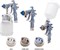 288937 AIRPRO PISTOLET, HVLP, PRESSION, GM, 1.1 MM - фото 68985